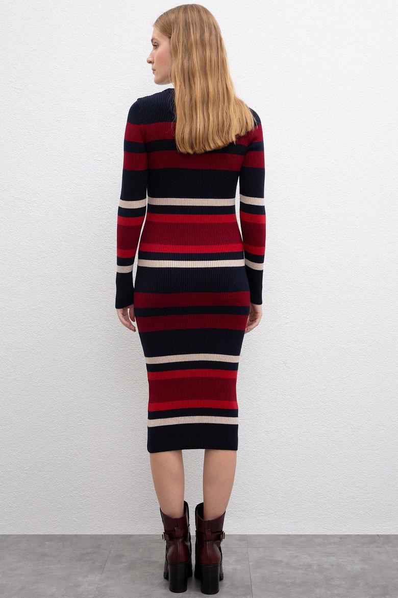 Kadın Lacivert Triko Elbise - 50206870005