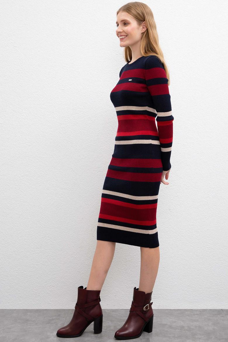 Kadın Lacivert Triko Elbise - 50206870005