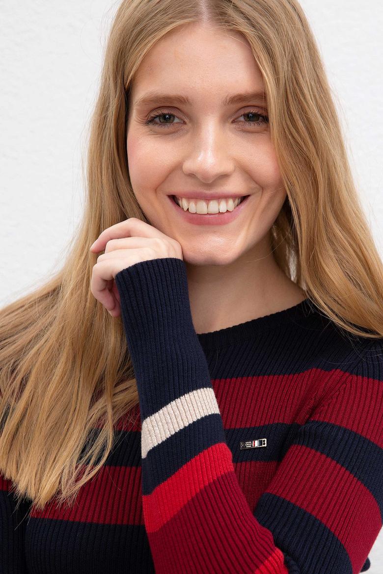 Kadın Lacivert Triko Elbise - 50206870005