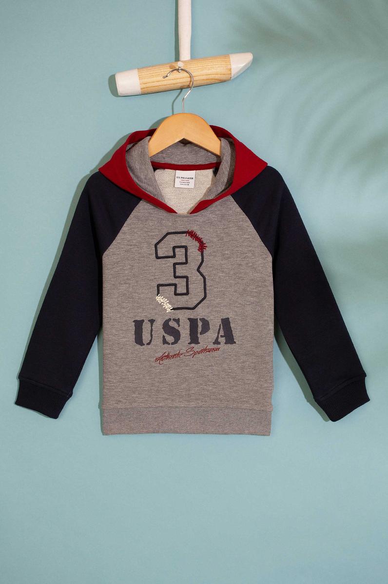 Çocuk Gri Sweatshirt