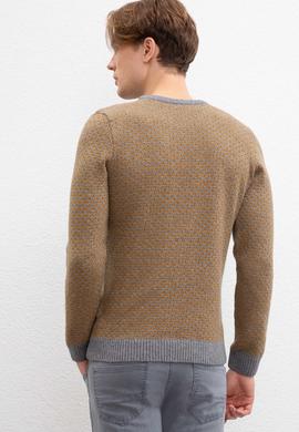 Erkek Gri Melanj Kazak - 50207664066