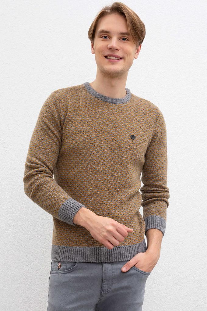 Erkek Gri Melanj Kazak