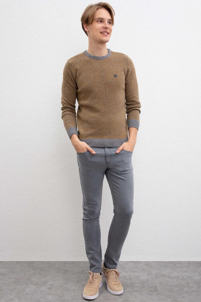 Erkek Gri Melanj Kazak - 50207664066