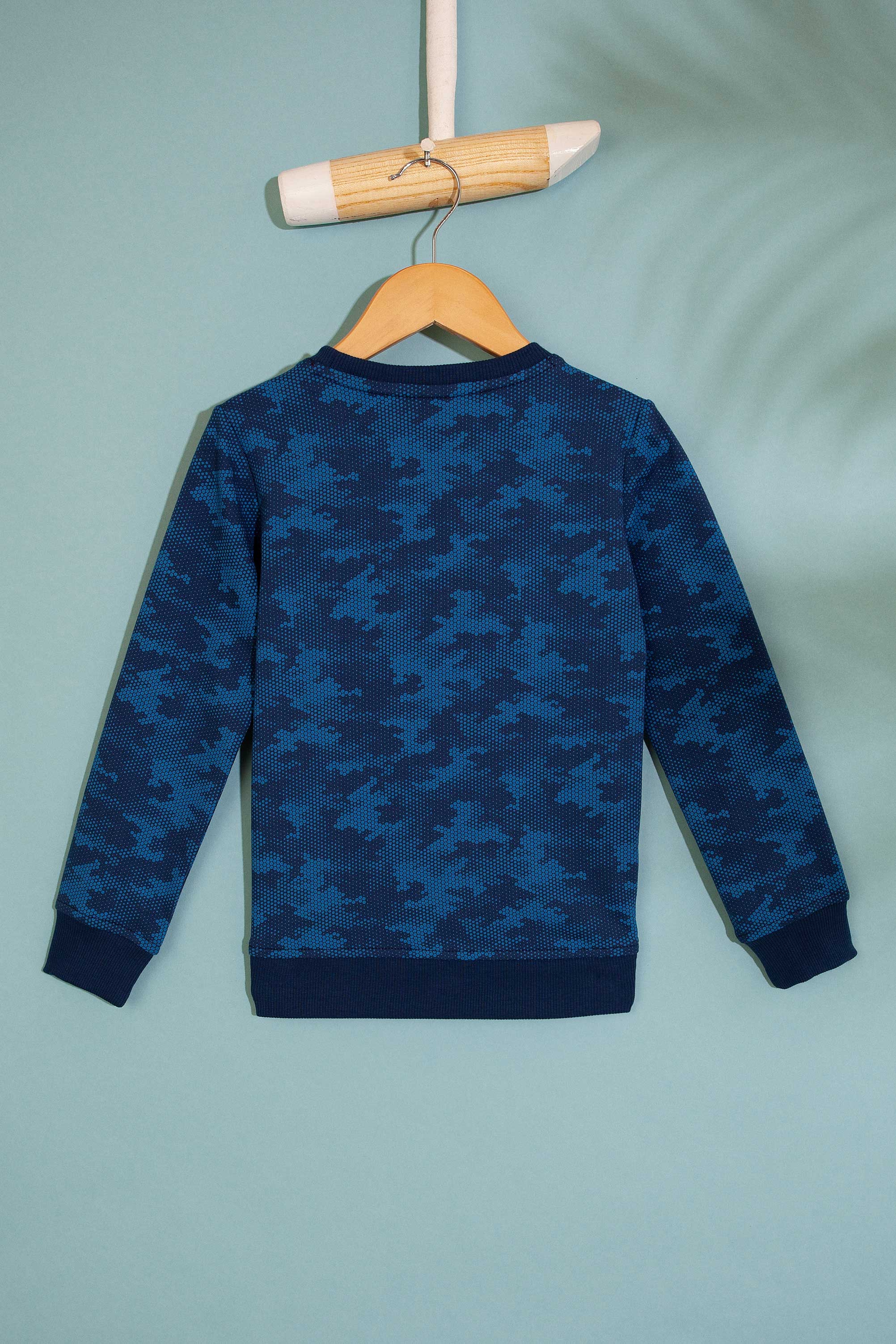 Erkek Çocuk Lacivert Sweatshirt - Image 2