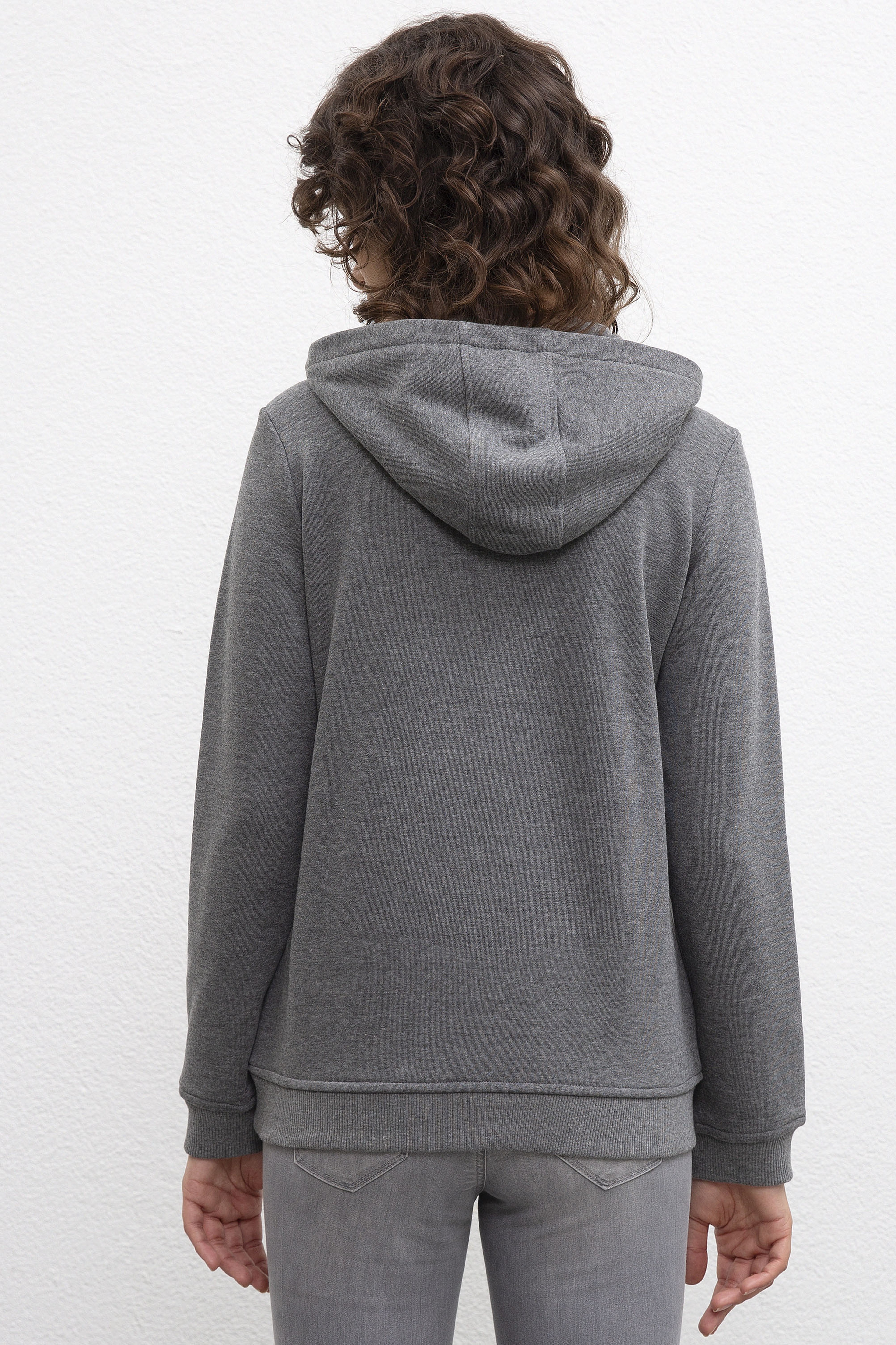 Kadın Gri Sweatshirt