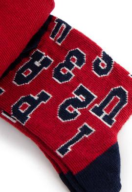 Erkek Çocuk Bordo Çorap - 50212288009