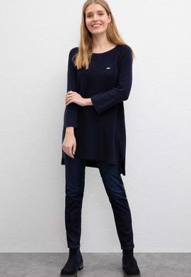 Kadın Lacivert Triko Kazak - 50206768003