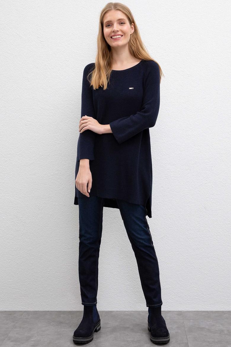 Kadın Lacivert Triko Kazak - 50206768003