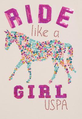 Kız Çocuk Beyaz Sweatshirt - 50210574003