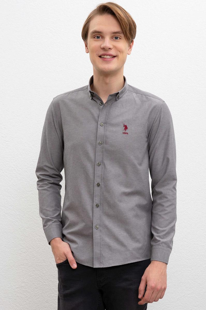Erkek Gri Gömlek