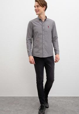 Erkek Gri Gömlek - 50220383002