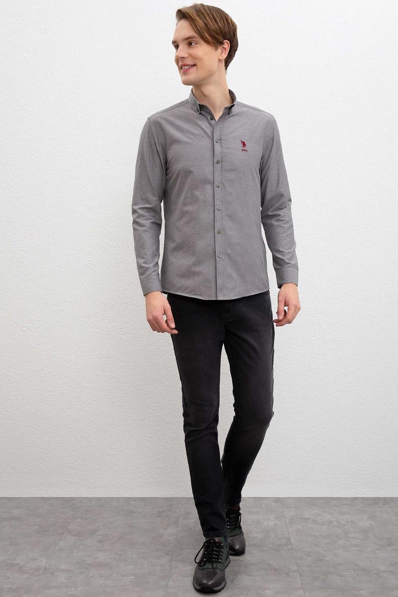 Erkek Gri Gömlek - 50220383002