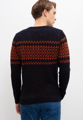 Erkek Lacivert Kazak - 50207672007