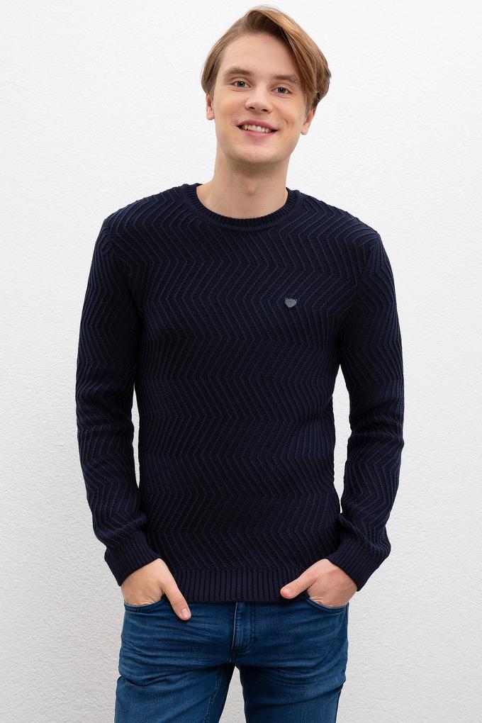 Erkek Lacivert Kazak