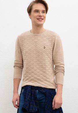 Erkek Camel Melanj Kazak - 50207676023