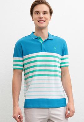 Erkek İndigo Tişört - 50199306023