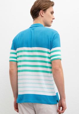 Erkek İndigo Tişört - 50199306023