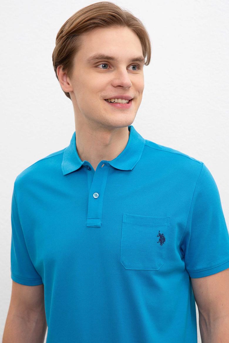 Erkek İndigo Tişört - 50199676027