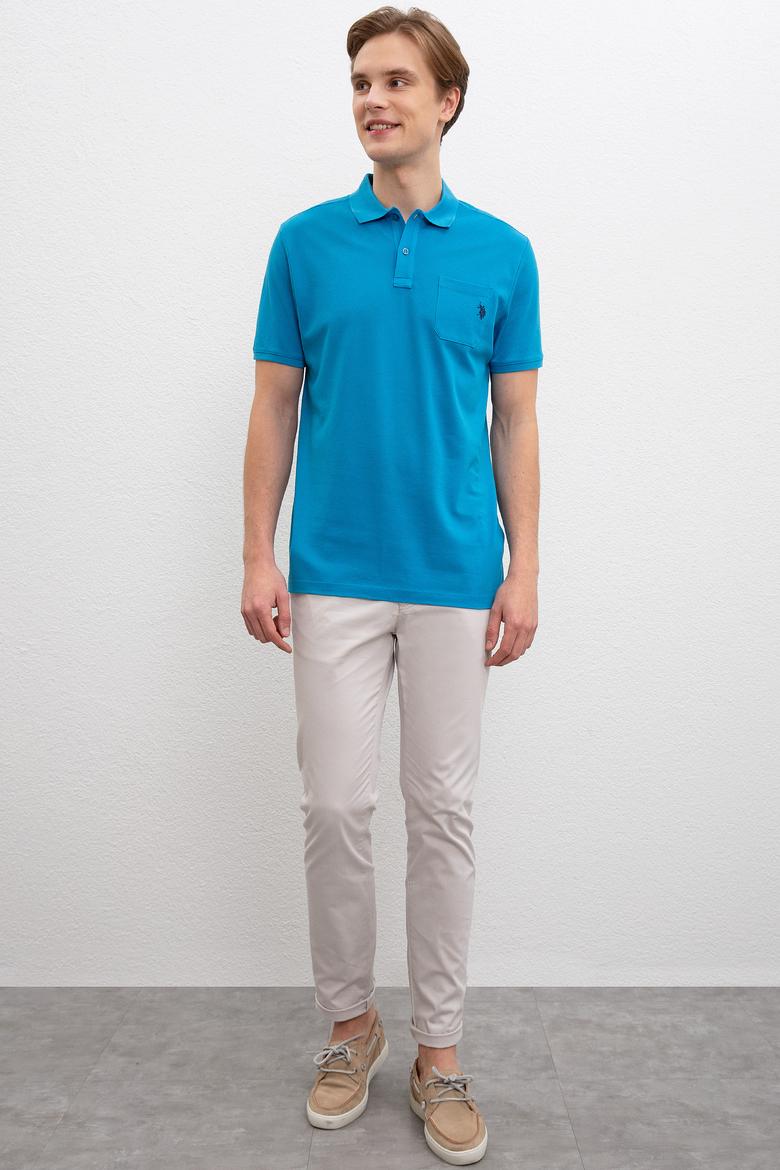 Erkek İndigo Tişört - 50199676027