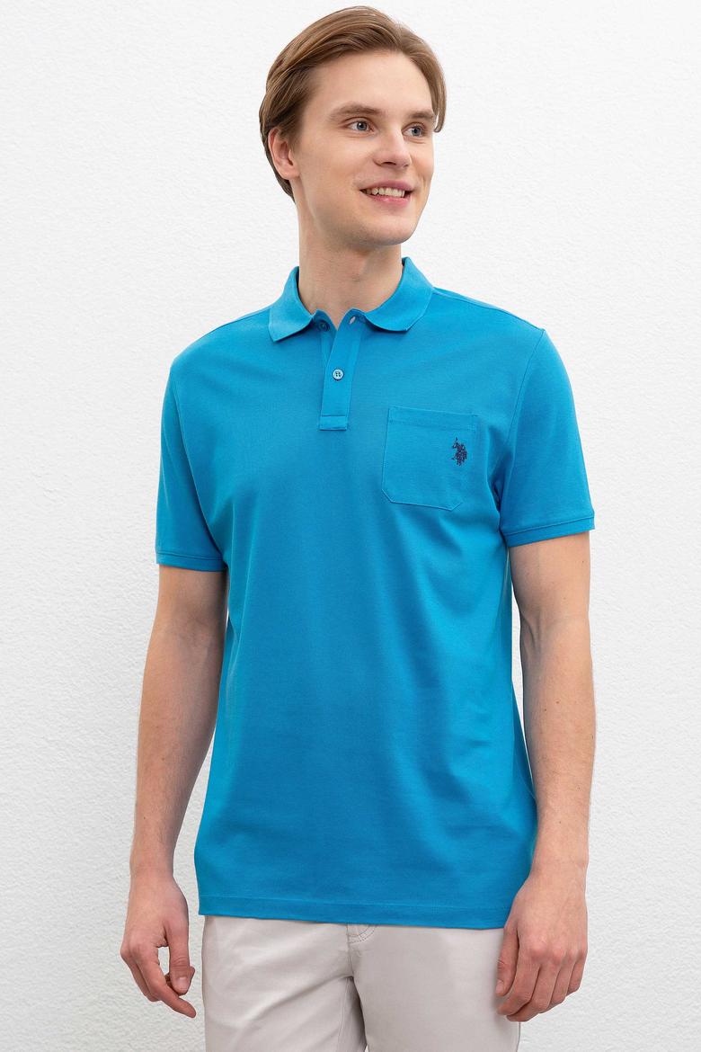 Erkek İndigo Tişört