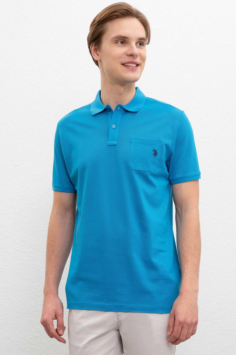 Erkek İndigo Tişört