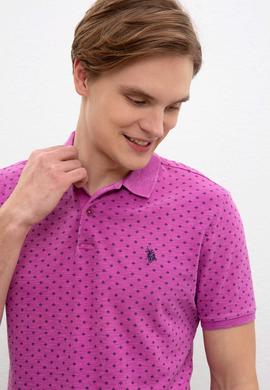 Erkek Menekşe Polo Yaka T-Shirt - 50202976011