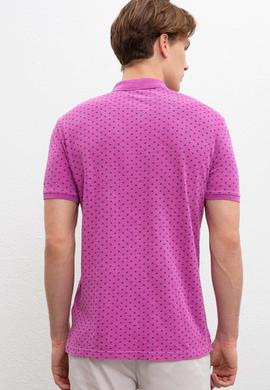 Erkek Menekşe Polo Yaka T-Shirt - 50202976011