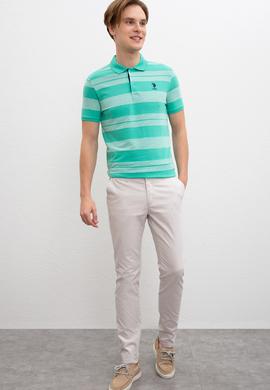 Erkek Gri Kanvas Pantolon - 50204708077