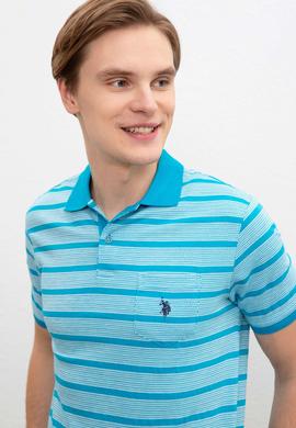 Erkek Petrol Polo Yaka Tişört - 50221124020