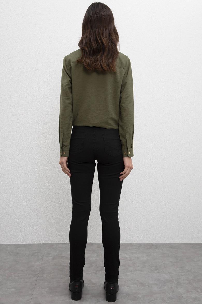 Kadın Siyah Pantolon - 50214018007