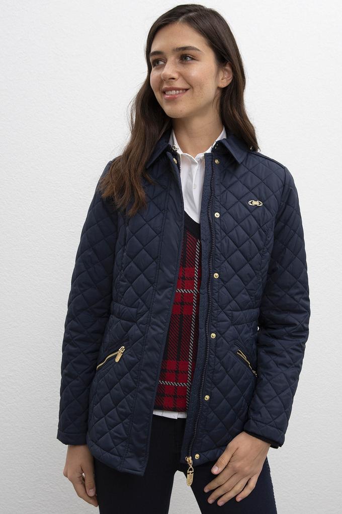 Kadın Lacivert Kaban