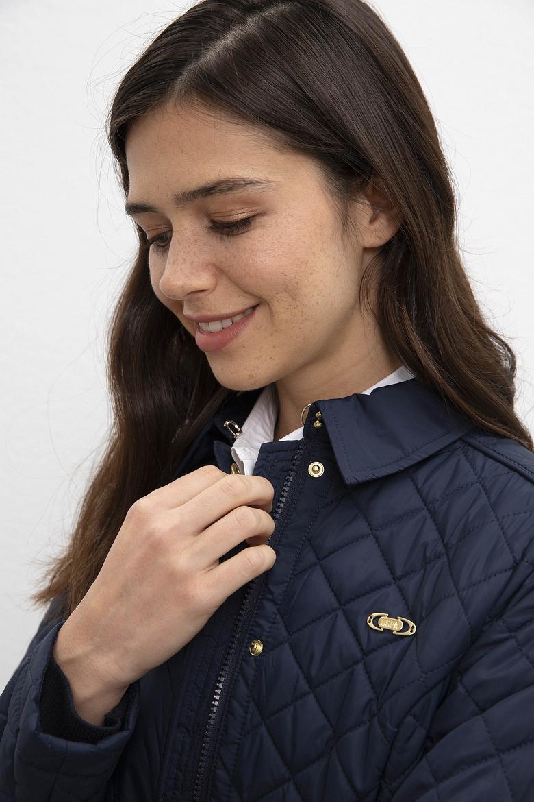 Kadın Lacivert Kaban - 50216952007