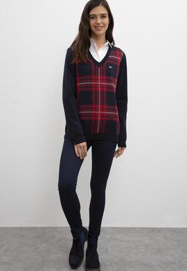 Kadın Lacivert Triko Kazak - 50206766007