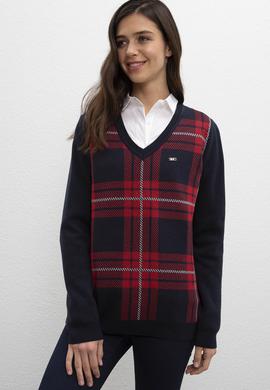 Kadın Lacivert Triko Kazak - 50206766007