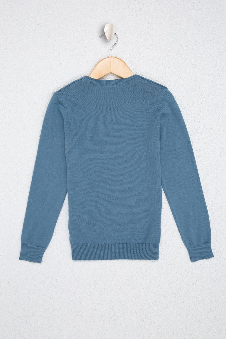 Erkek Çocuk Yeşil Kazak - 50213276074