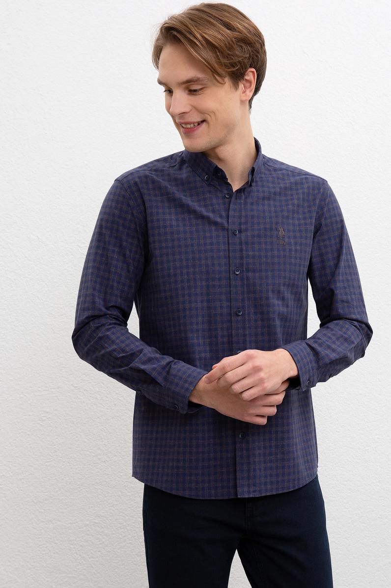 Erkek Lacivert Gömlek