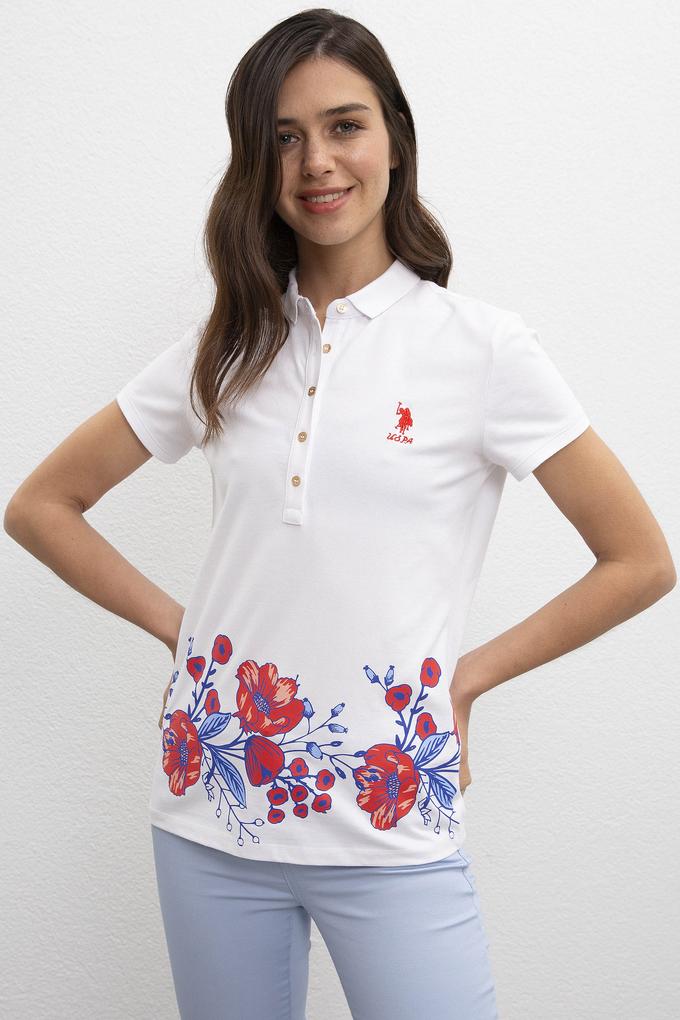 Kadın Beyaz Tişört