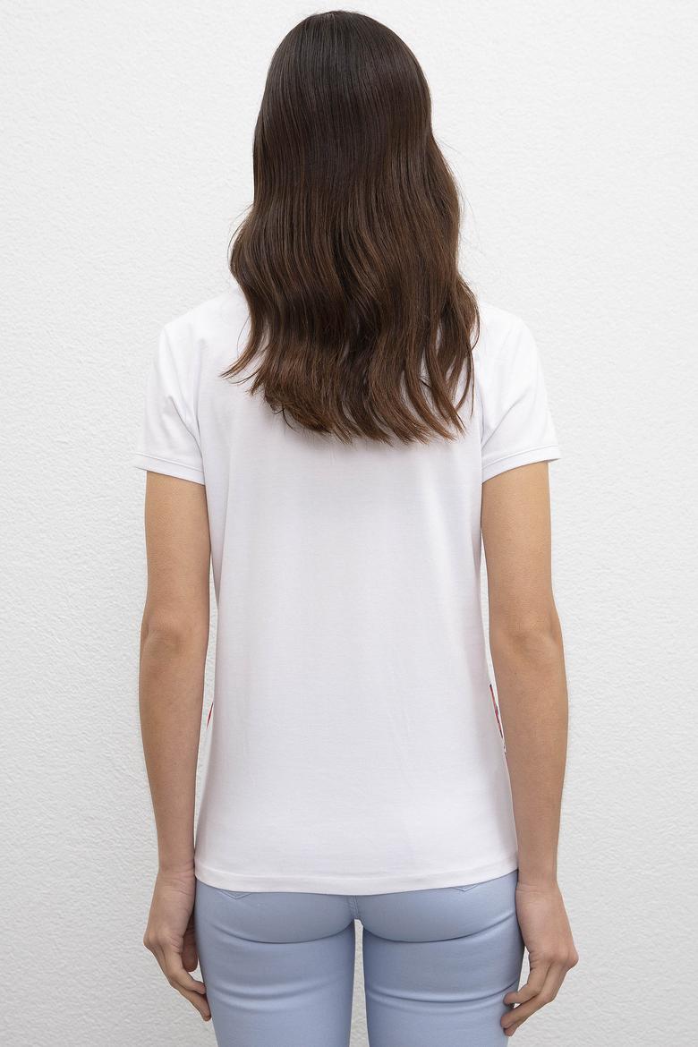 Kadın Beyaz Tişört - 50216135010