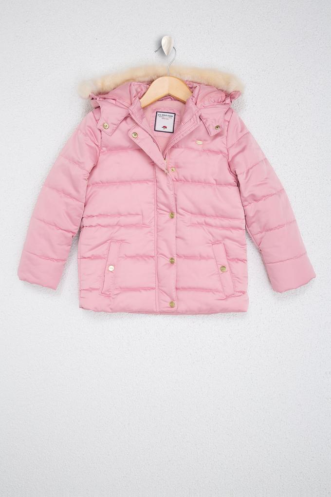 Kız Çocuk Pembe Mont