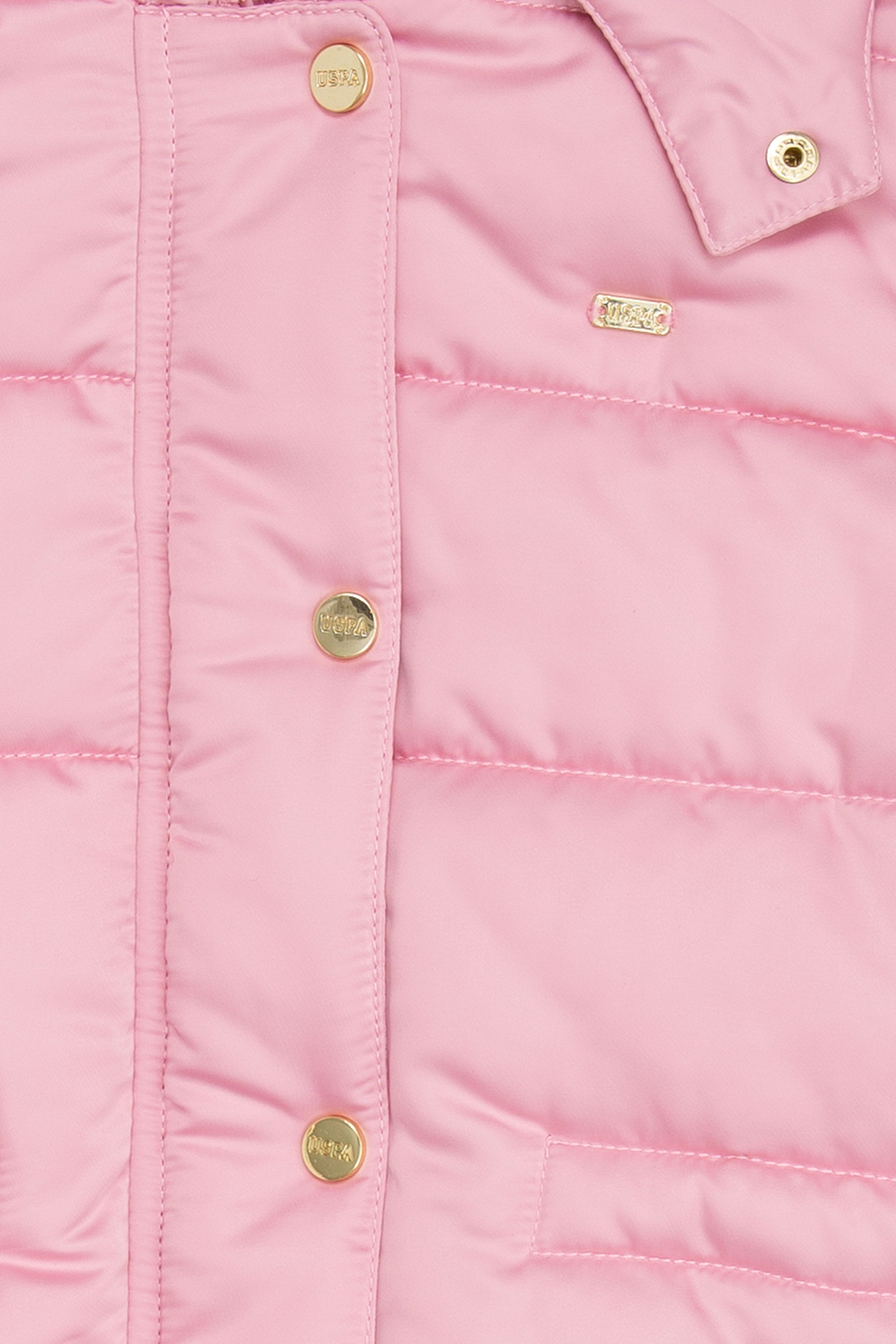 Kız Çocuk Pembe Mont