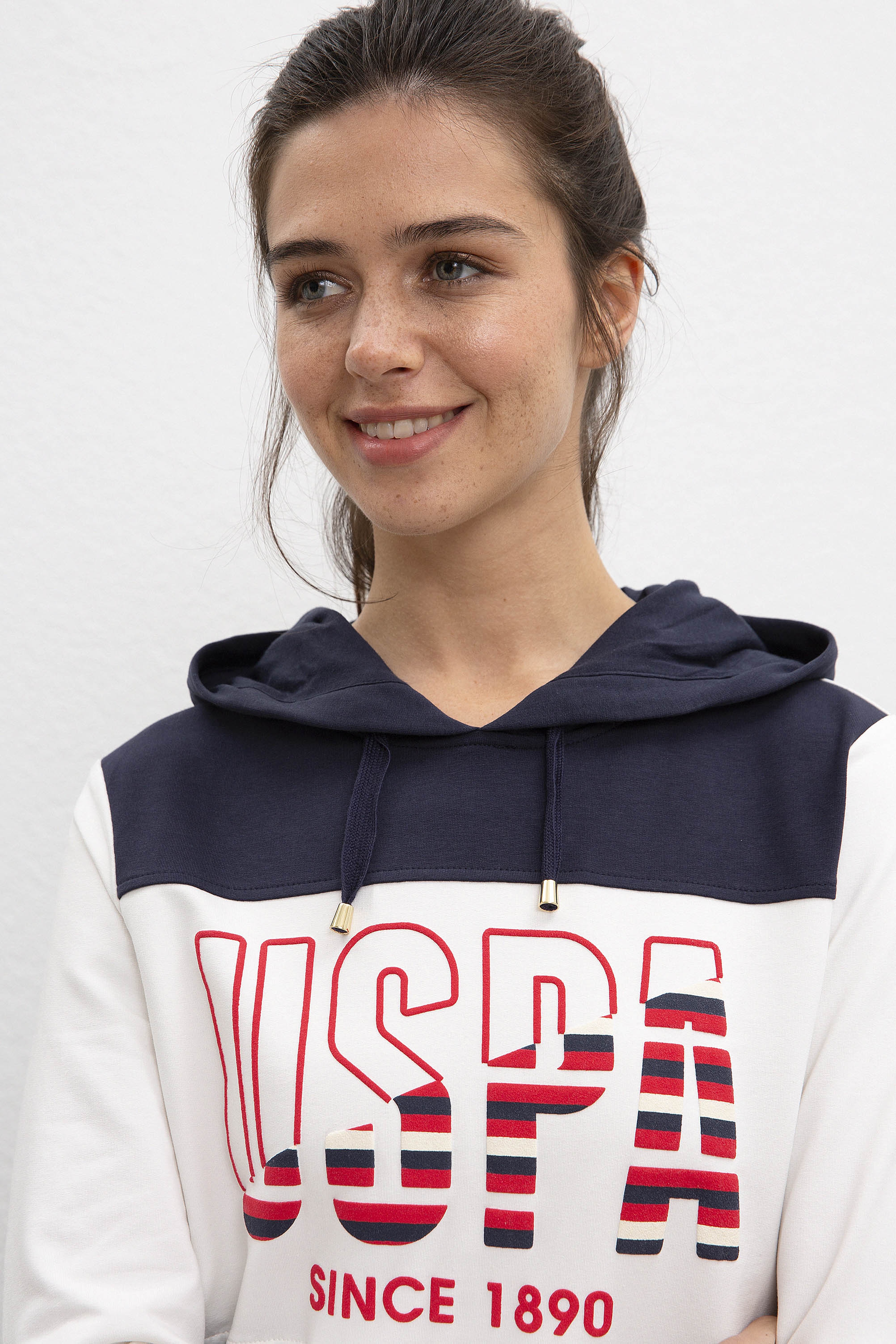 Kadın Lacivert Sweatshirt - Image 2