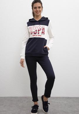 Kadın Lacivert Sweatshirt - 50205951029