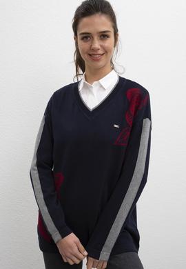 Kadın Lacivert Triko Kazak - 50206804005