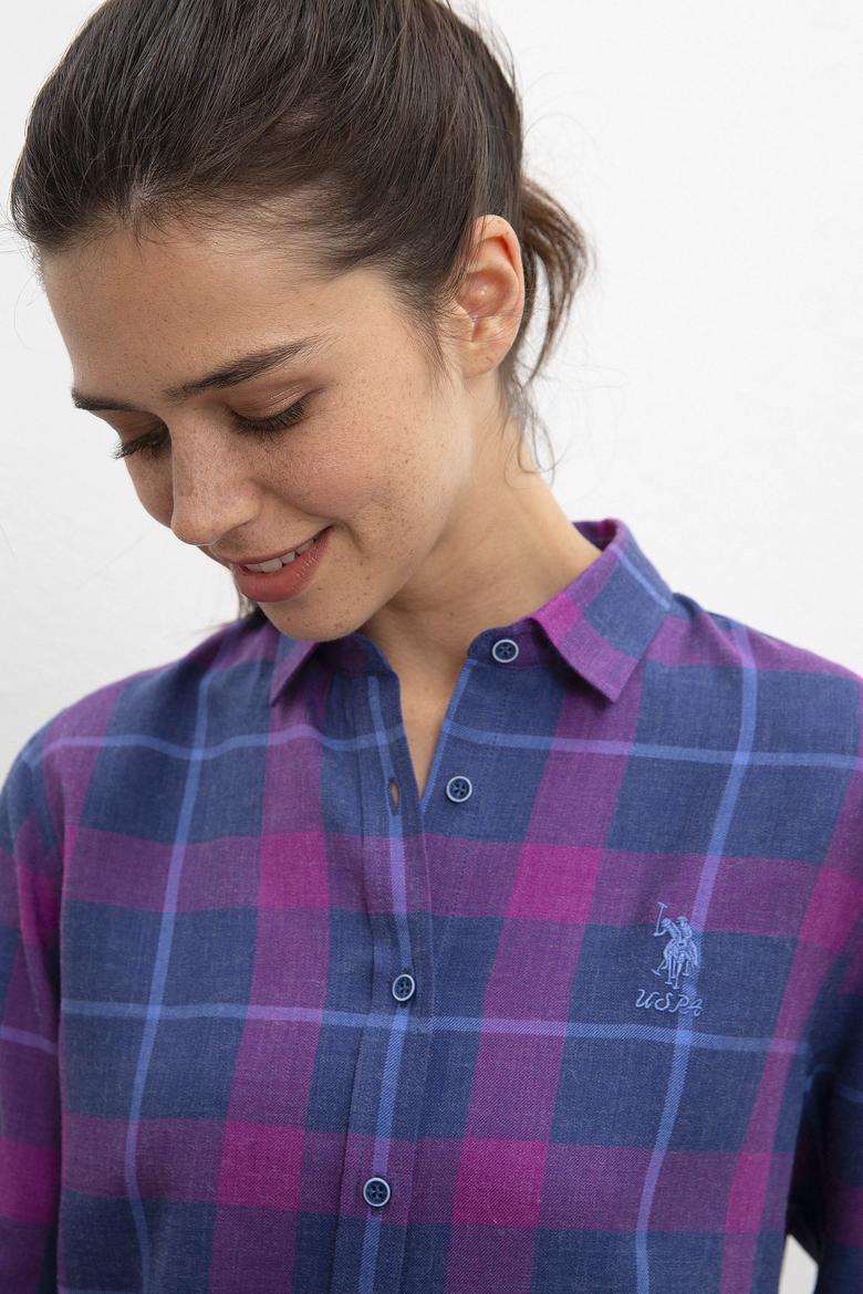 Kadın Pembe Gömlek - 50207169010