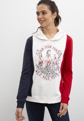 Kadın Beyaz Sweatshirt - 50206528018