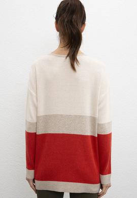 Kadın Turuncu Triko Kazak - 50206772011