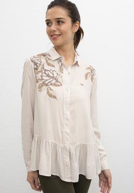 Kadın Beyaz Gömlek - 50207147004