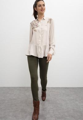 Kadın Beyaz Gömlek - 50207147004