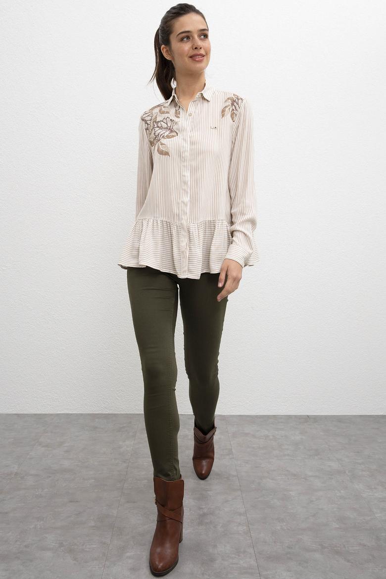 Kadın Beyaz Gömlek - 50207147004