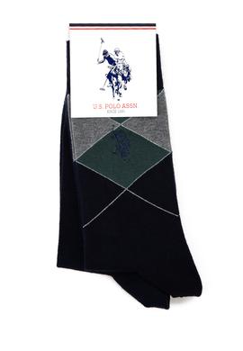 Erkek Lacivert Çorap - 50212366002